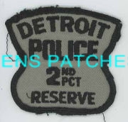 MICHIGAN,DETROIT POLICE RESERVE 2ND PRECINCT 1